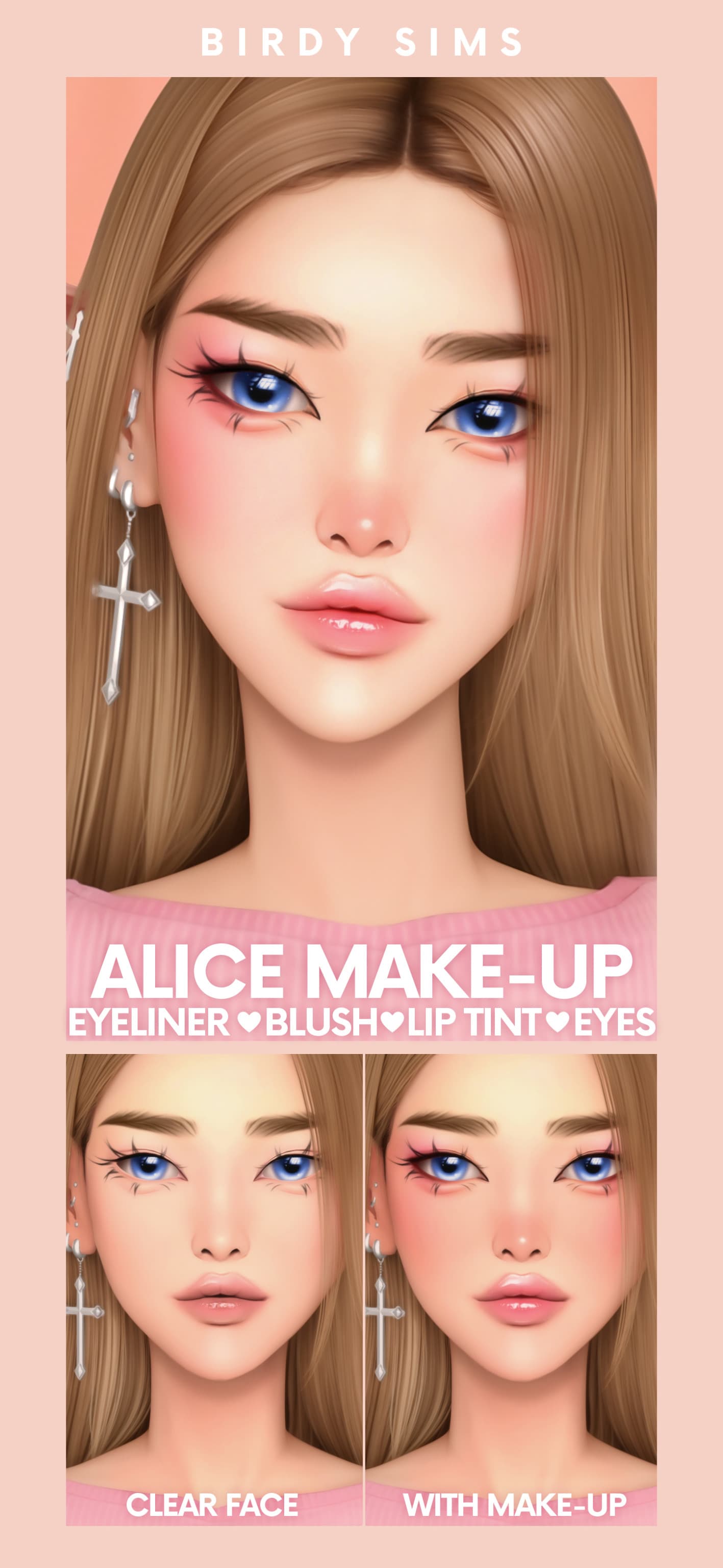 Галерея мода Сет для создания персонажа Alice Set #1